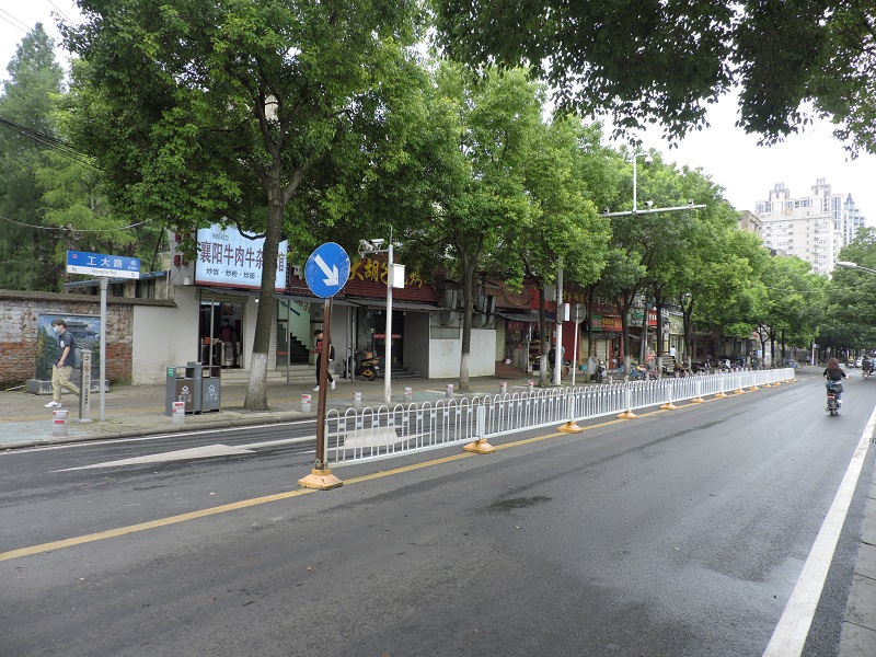 武漢市洪山區亮點(diǎn)片區道路維修——工大路
