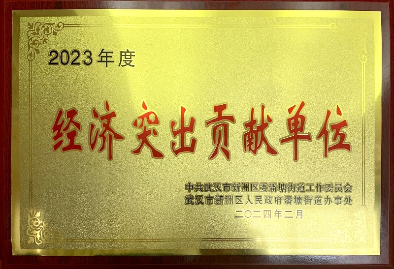 2023年度經(jīng)濟突出貢獻單位